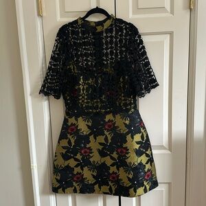 ASOS women’s silk and lace dress size US 12